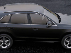 audi q5 2008 3D Model