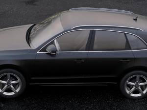 audi q5 2008 3D Модель