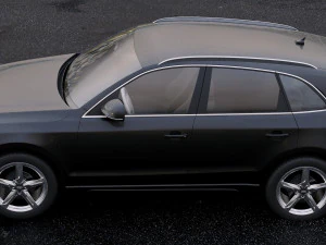 audi q5 2008 3D Model