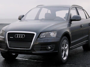 audi q5 2008 3D Model