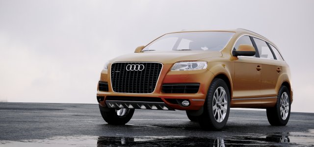 audi q7 2010 Modelo 3D .c4d .max .obj .3ds .fbx .stl .blend 