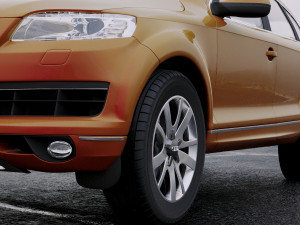 audi q7 2010 Modelo 3D