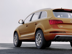 audi q7 2010 Modelo 3D