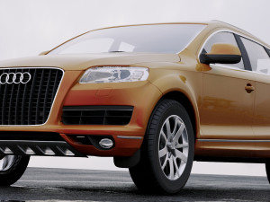 audi q7 2010 Modelo 3D