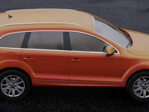 audi q7 2010 Modelo 3D