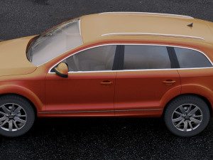 audi q7 2010 Modelo 3D