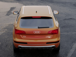 audi q7 2010 Modelo 3D