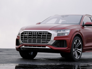audi q8 3D Model