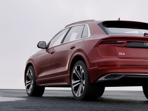 audi q8 3D Model