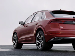 audi q8 3D Model