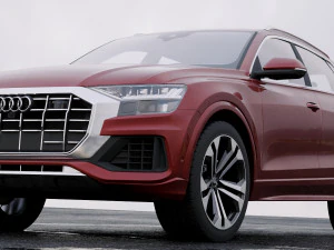 audi q8 3D Model