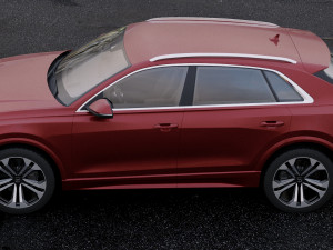 audi q8 3D Model