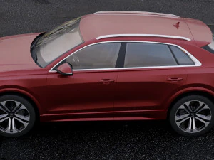 audi q8 3D Model