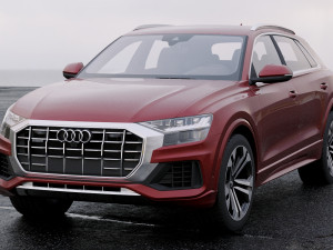 audi q8 3D Model