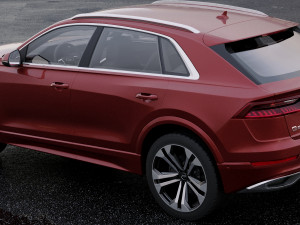 audi q8 3D Model