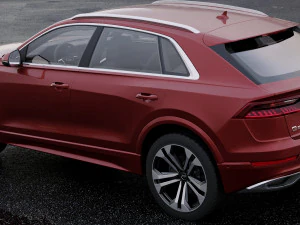 audi q8 3D Model