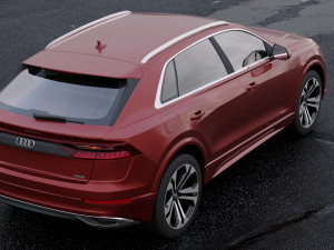 audi q8 3D Model