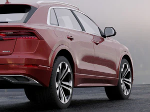 audi q8 3D Model