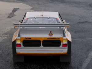 audi quattro sport s1 1985 Model 3D
