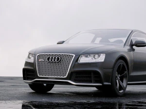 audi rs5 2011 3D Model