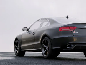 audi rs5 2011 3D Model