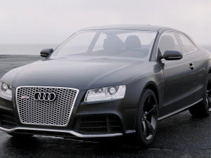 audi rs5 2011 3D Model