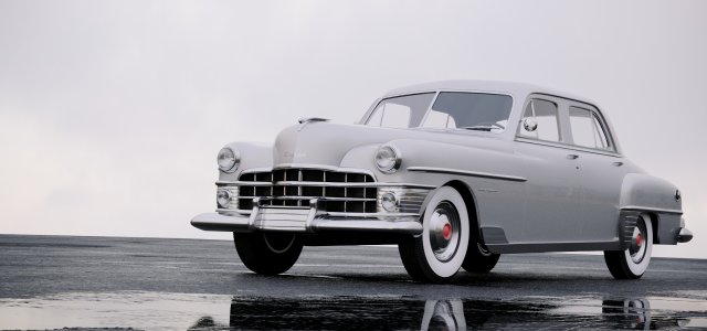 chrysler new yorker sedan 1950 3Dモデル .c4d .max .obj .3ds .fbx .stl .blend 