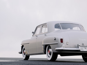 chrysler new yorker sedan 1950 3Dモデル