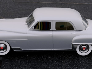chrysler new yorker sedan 1950 3Dモデル