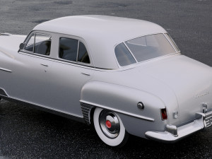 chrysler new yorker sedan 1950 3Dモデル