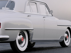 chrysler new yorker sedan 1950 3Dモデル