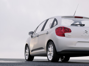 citroen c3 2010 3D Модель