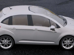 citroen c3 2010 3D Model
