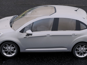 citroen c3 2010 3D Модель