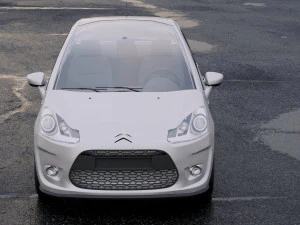 citroen c3 2010 3D Model