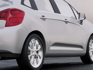 citroen c3 2010 3D Model