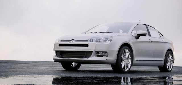citroen c5 saloon 2011 Model 3D .c4d .max .obj .3ds .fbx .stl .blend 