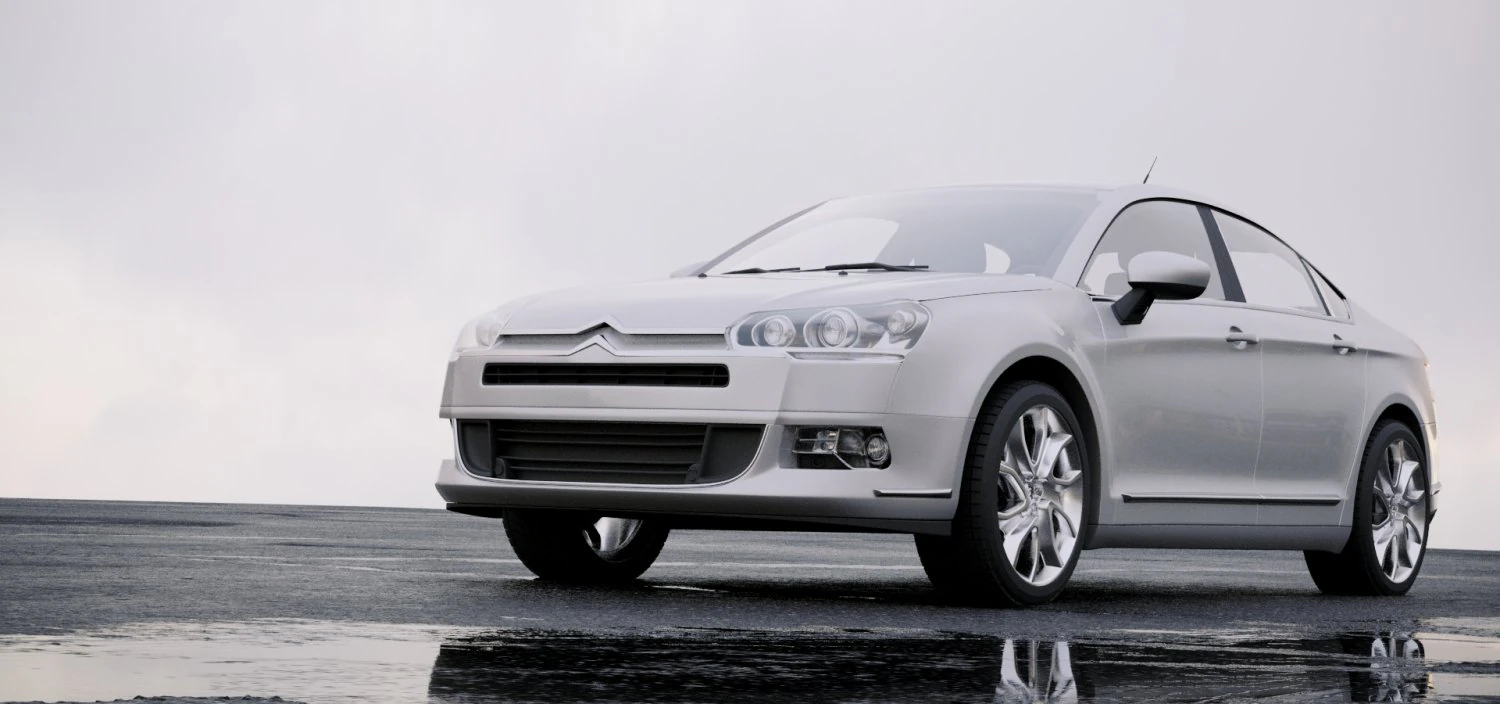 citroen c5 saloon 2011 3D Model .c4d .max .obj .3ds .fbx .stl .blend 