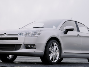 citroen c5 saloon 2011 Model 3D