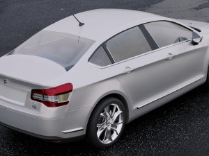 citroen c5 saloon 2011 Model 3D