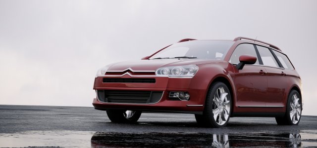 citroen c5 tourer 2011 3D-Modell .c4d .max .obj .3ds .fbx .stl .blend 