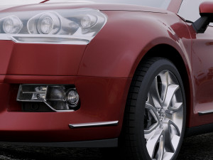 citroen c5 tourer 2011 3D-Modell