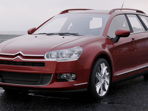 citroen c5 tourer 2011 3D-Modell