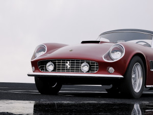 ferrari 250 gt california swb spyder 1958 3D Model