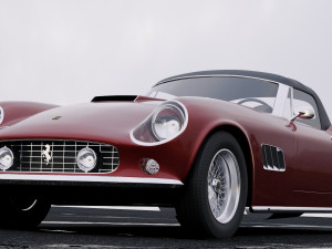 ferrari 250 gt california swb spyder 1958 3D Модель