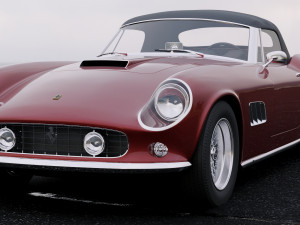 ferrari 250 gt california swb spyder 1958 3D Модель
