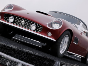 ferrari 250 gt california swb spyder 1958 3D Модель