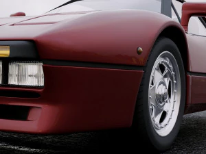 ferrari 288 gto 1984 3D Model