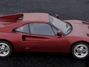 ferrari 288 gto 1984 3D Model