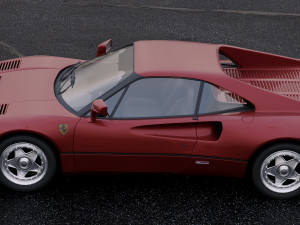 ferrari 288 gto 1984 3D 模型
